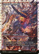 Twinflame Tyrant (FDN-437) [Foundations]: (Showcase) Foil
