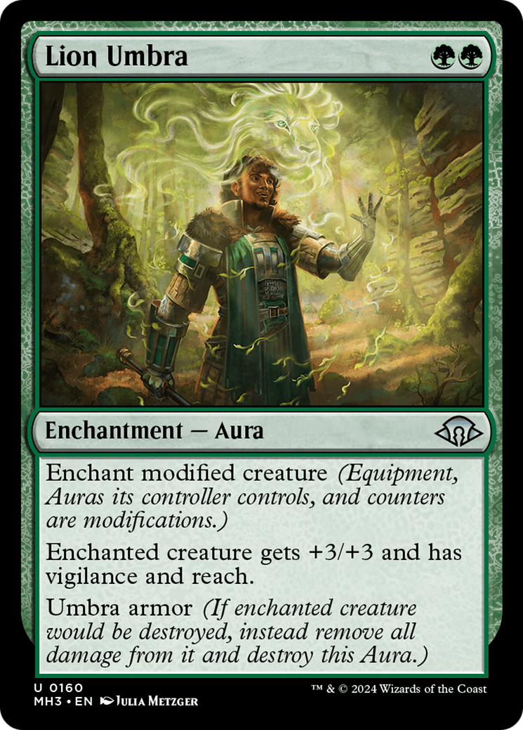 Lion Umbra (MH3-160) [Modern Horizons 3] Foil