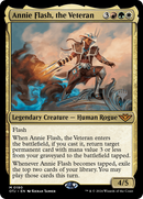 Annie Flash, the Veteran (PPOTJ-190P) [Outlaws of Thunder Junction Promos] Foil