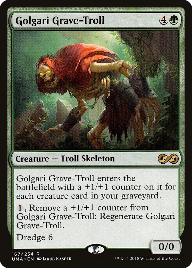 Golgari Grave-Troll (UMA-167) [Ultimate Masters] Foil