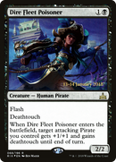 Dire Fleet Poisoner (PRE-68S) [Rivals of Ixalan Promos] Foil