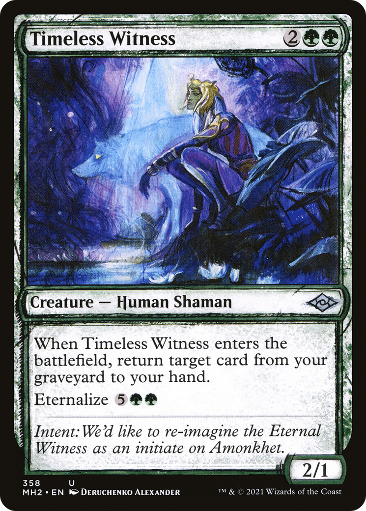 Timeless Witness (Showcase) (MH2-358) [Modern Horizons 2]