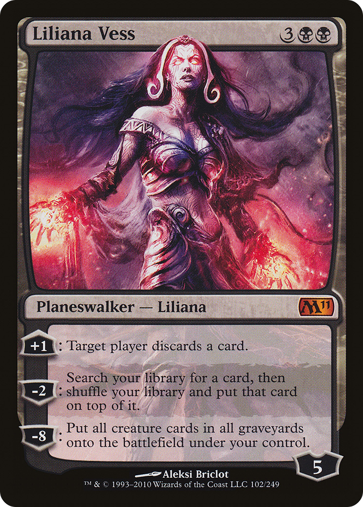 Liliana Vess (M11-102) [Magic 2011]