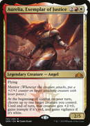 Aurelia, Exemplar of Justice (PPM20-153P) [Guilds of Ravnica Promos]