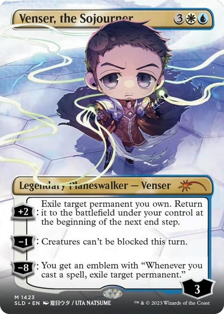 Venser, the Sojourner (SLD-1423) [Secret Lair Drop] (Borderless)