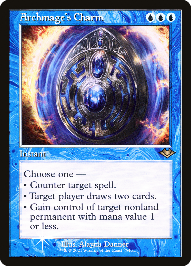 Archmage's Charm (MH1-007) [Modern Horizons 1 Timeshifts] Foil