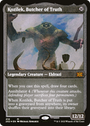 Kozilek, Butcher of Truth (Foil Etched) (2X2-414) [Double Masters 2022] Foil