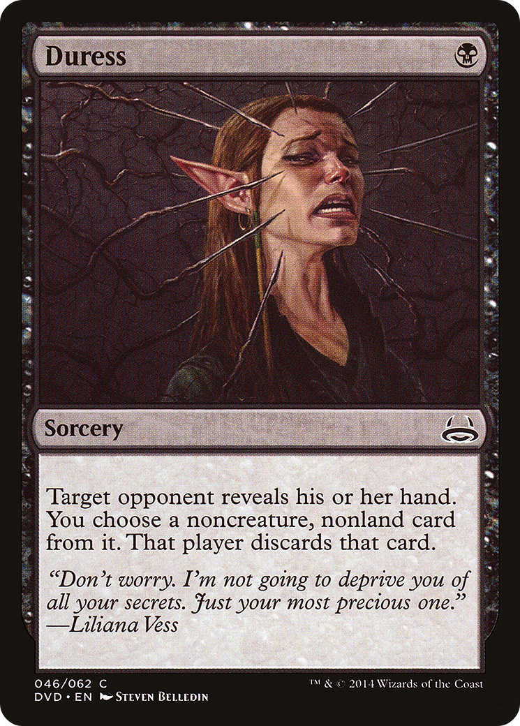 Duress (DD3-046) [Duel Decks Anthology: Divine vs. Demonic]