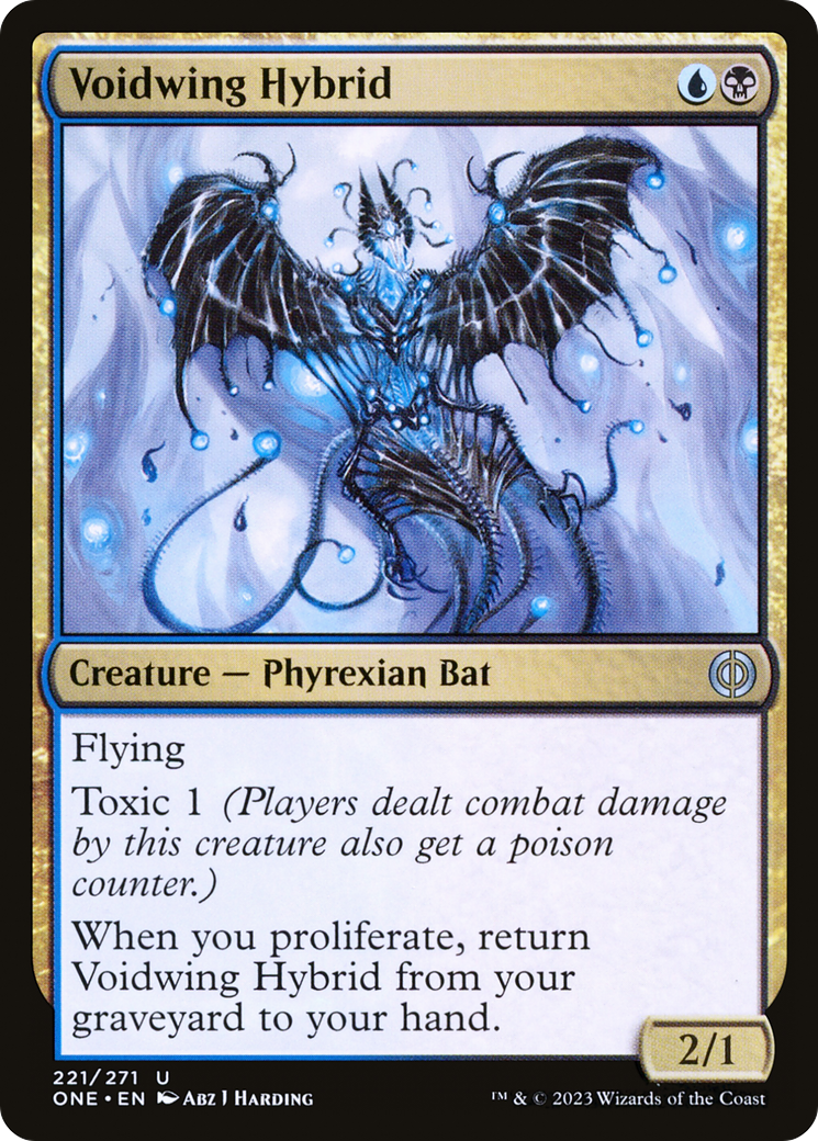 Voidwing Hybrid (ONE-221) [Phyrexia: All Will Be One] Foil