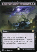 Terisiare's Devastation (Extended Art) (BRC-056) [The Brothers' War Commander]