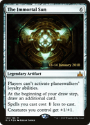 The Immortal Sun (PRE-180S) [Rivals of Ixalan Promos] Foil