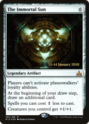 The Immortal Sun (PRE-180S) [Rivals of Ixalan Promos] Foil