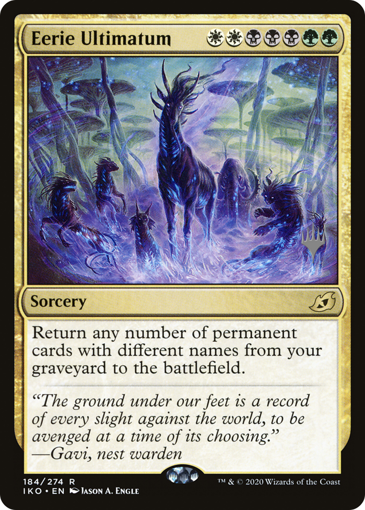 Eerie Ultimatum (PPIKO-184P) [Promo Pack: Ikoria: Lair of Behemoths Promos]