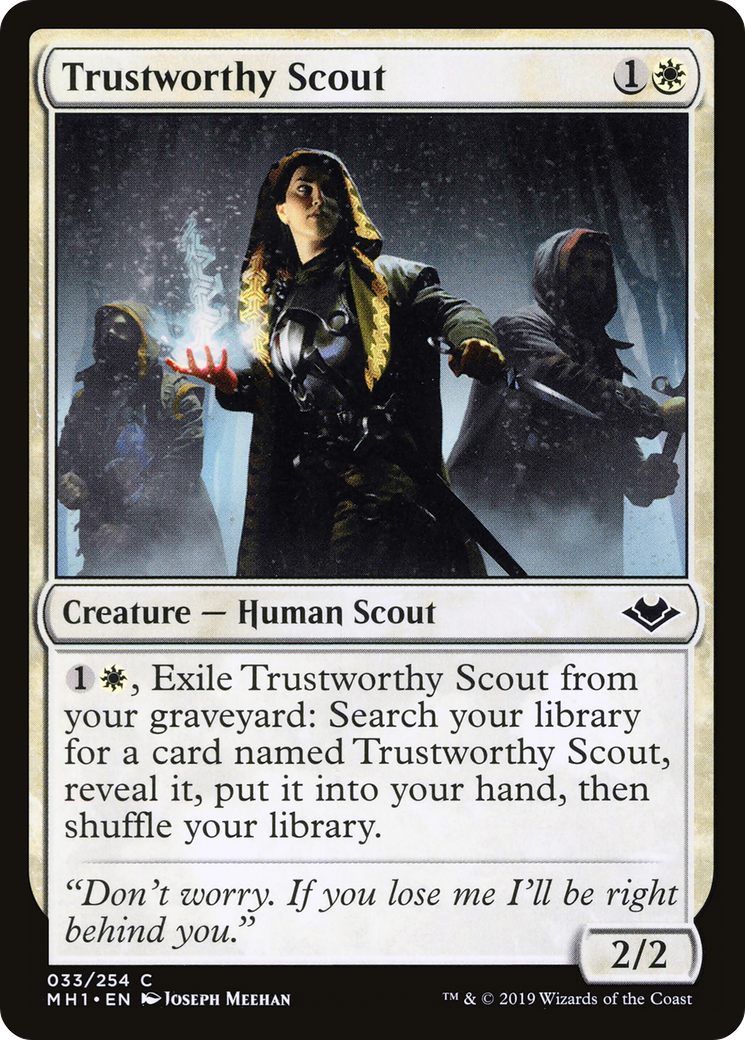 Trustworthy Scout (MH1-033) [Modern Horizons]