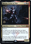 Rowan, Scion of War (PRE-211S) [Wilds of Eldraine Promos] Foil