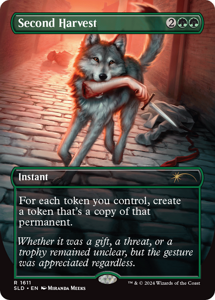 Second Harvest (SLD-1611) [Secret Lair Drop] (Borderless) Foil