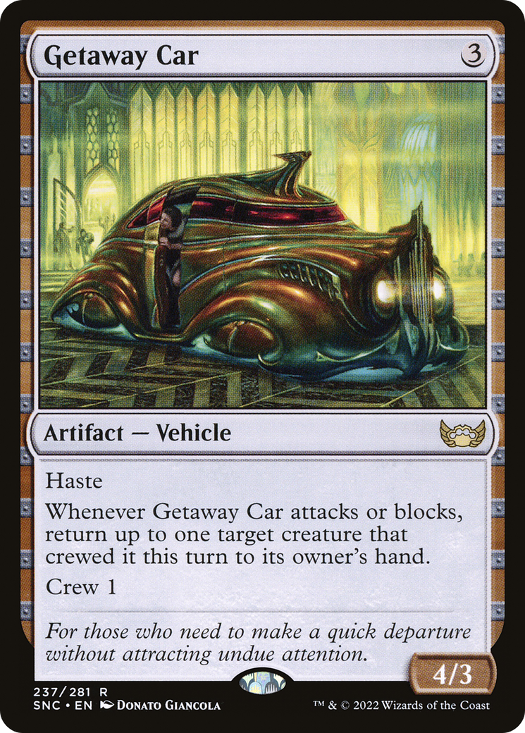 Getaway Car (SNC-237) [Streets of New Capenna]