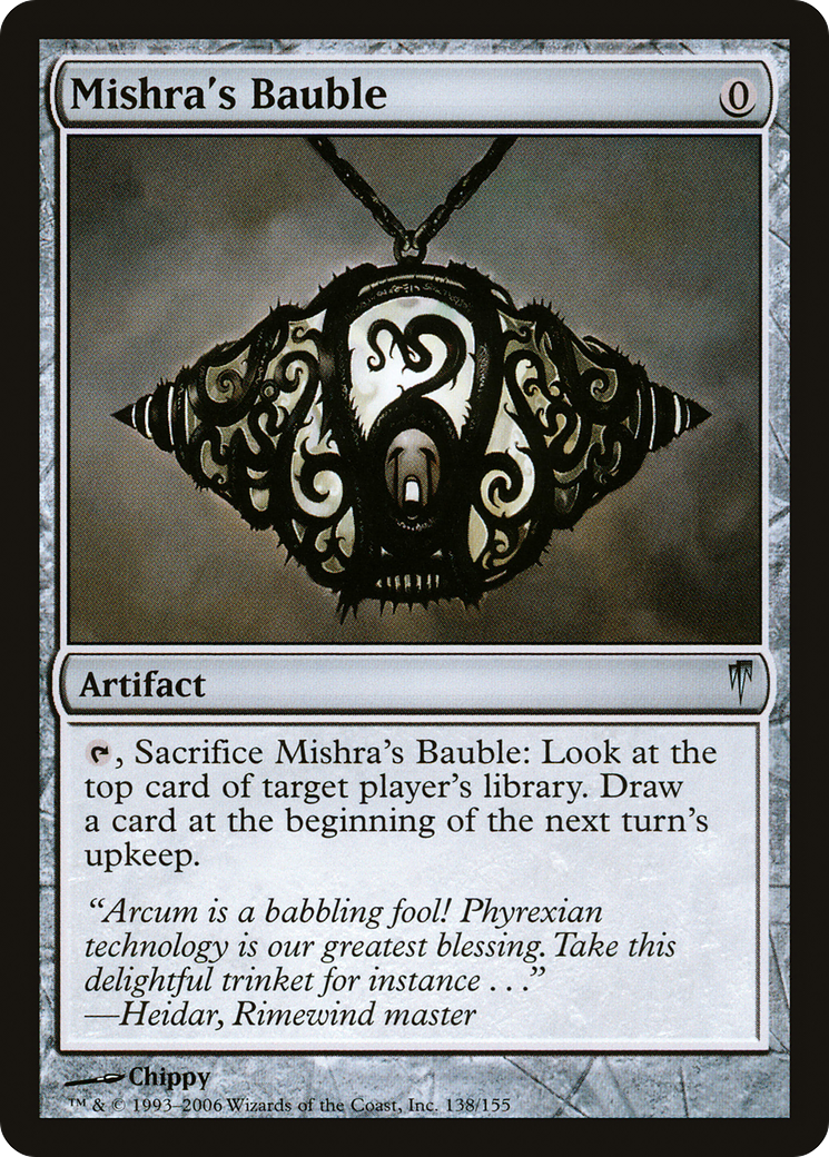 Mishra's Bauble (CSP-138) [Coldsnap]