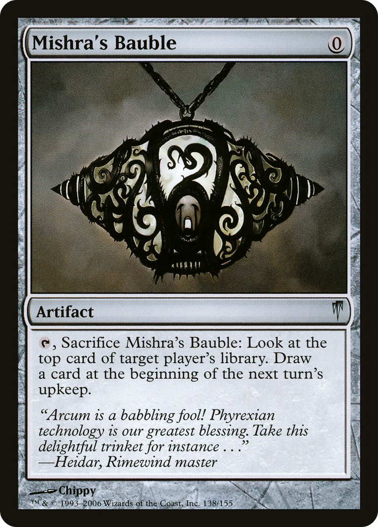 Mishra's Bauble (CSP-138) [Coldsnap]
