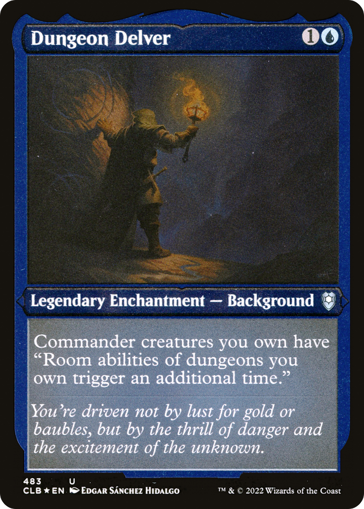 Dungeon Delver (Foil Etched) (CLB-483) [Commander Legends: Battle for Baldur's Gate] Foil