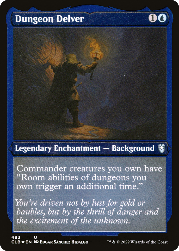 Dungeon Delver (CLB-483) [Commander Legends: Battle for Baldur's Gate] Etched Foil