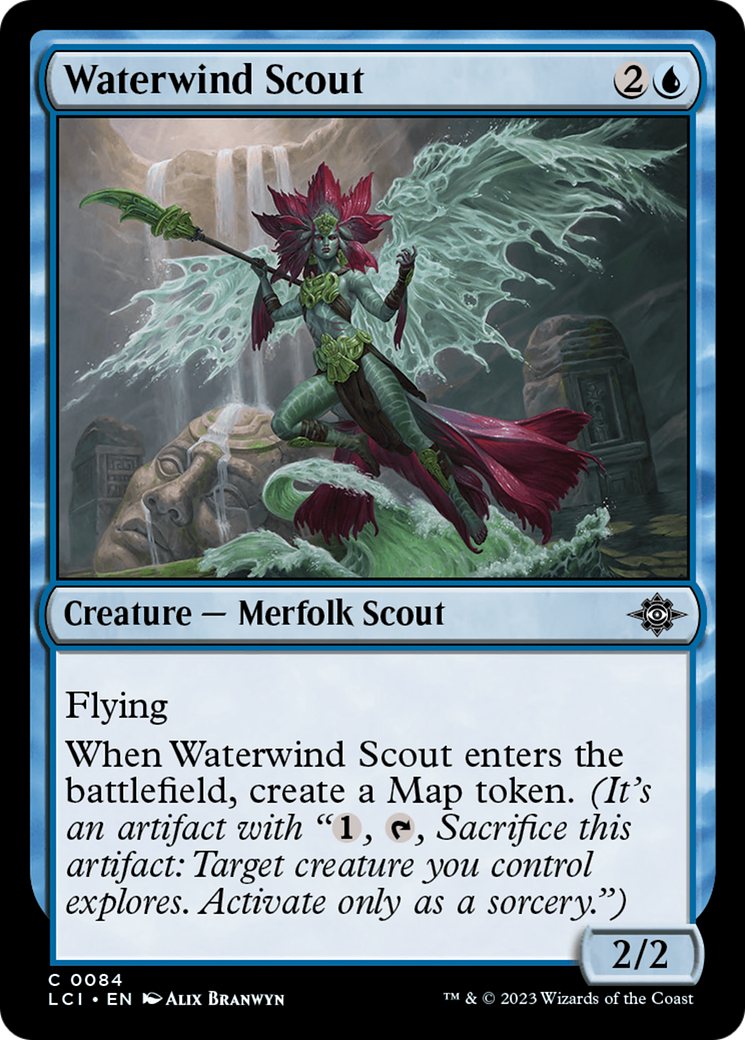 Waterwind Scout (LCI-084) [The Lost Caverns of Ixalan]