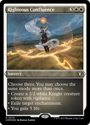 Righteous Confluence (CMM-470) [Commander Masters] Etched Foil