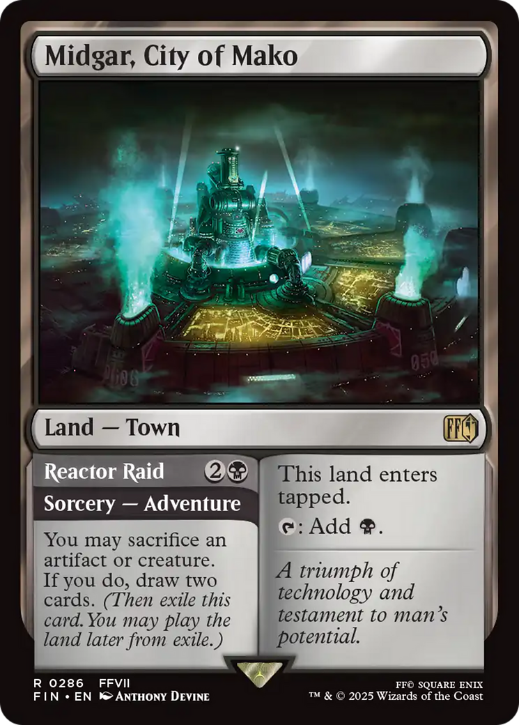 Midgar, City of Mako (FIN-286) [FINAL FANTASY] Foil