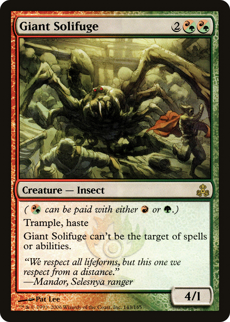 Giant Solifuge (GPT-143) [Guildpact]