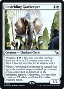 Unyielding Gatekeeper (PRE-35S) [Murders at Karlov Manor Promos] Foil