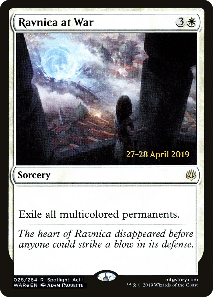 Ravnica at War (PRE-28S) [War of the Spark Promos] Foil
