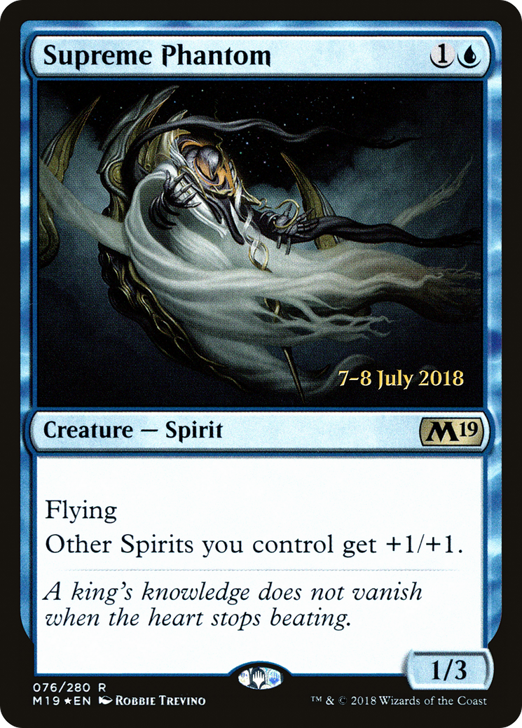 Supreme Phantom (PRE-76S) [Core Set 2019 Promos] Foil
