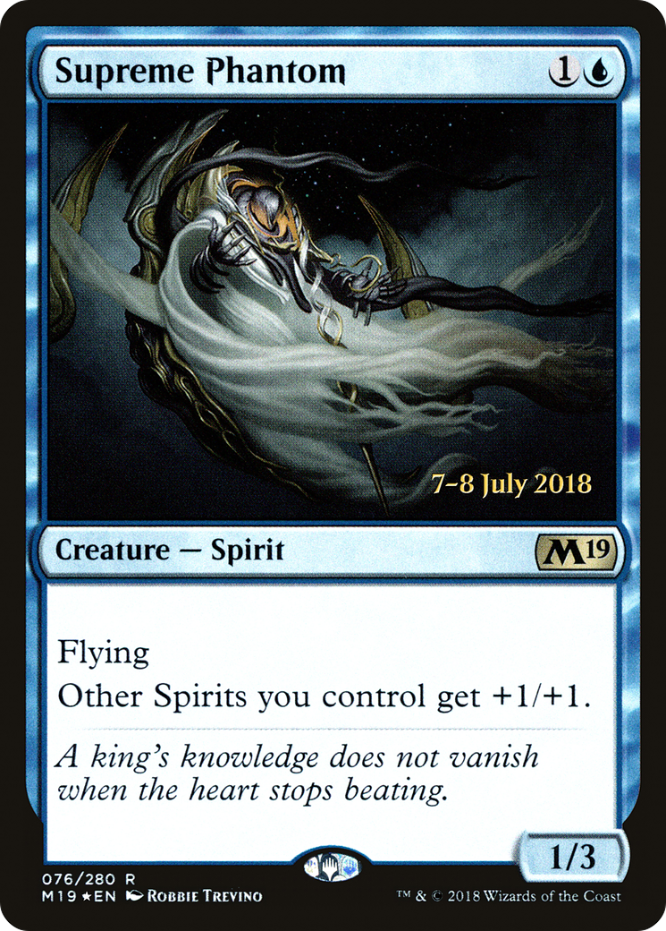 Supreme Phantom (PRE-76S) [Core Set 2019 Promos] Foil