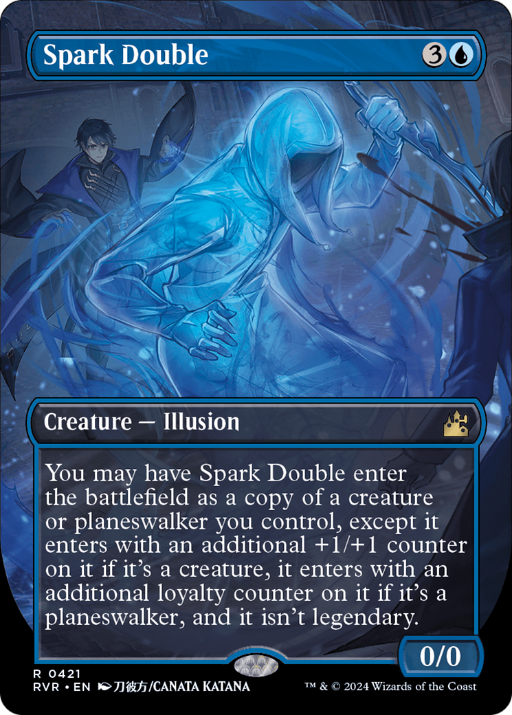 Spark Double (RVR-421) [Ravnica Remastered] (Borderless) Foil