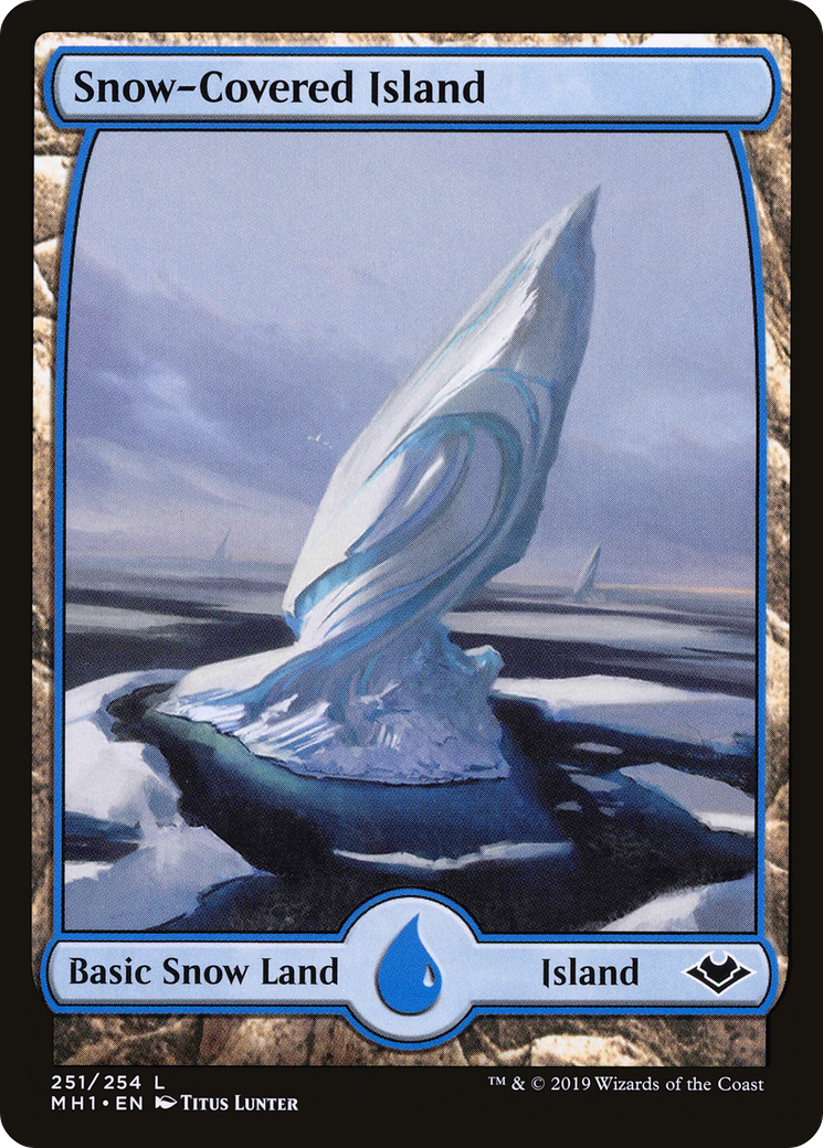 Snow-Covered Island (MH1-251) [Modern Horizons]