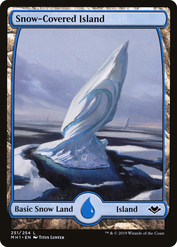 Snow-Covered Island (MH1-251) [Modern Horizons]