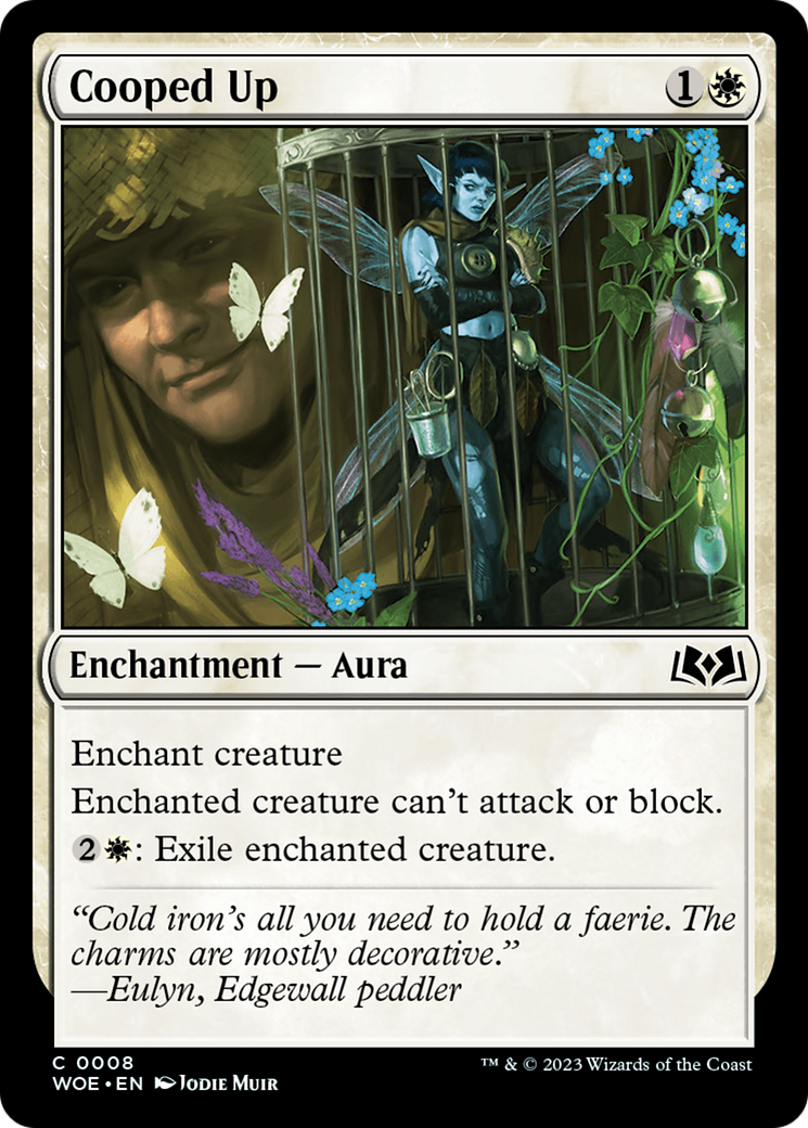 Cooped Up (WOE-008) [Wilds of Eldraine] Foil