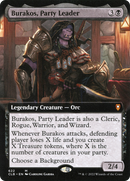Burakos, Party Leader (Extended Art) (CLB-622) [Commander Legends: Battle for Baldur's Gate]