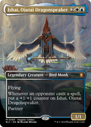 Ishai, Ojutai Dragonspeaker (BLC-089) [Bloomburrow Commander] (Borderless) Foil