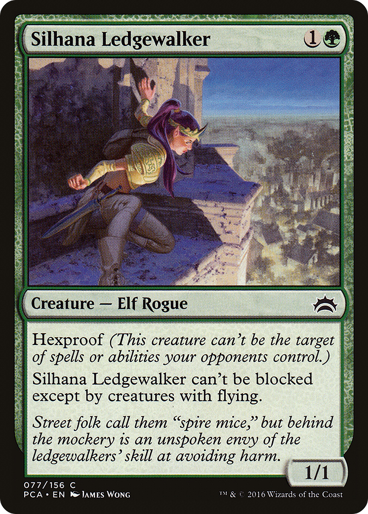 Silhana Ledgewalker (PCA-077) [Planechase Anthology]