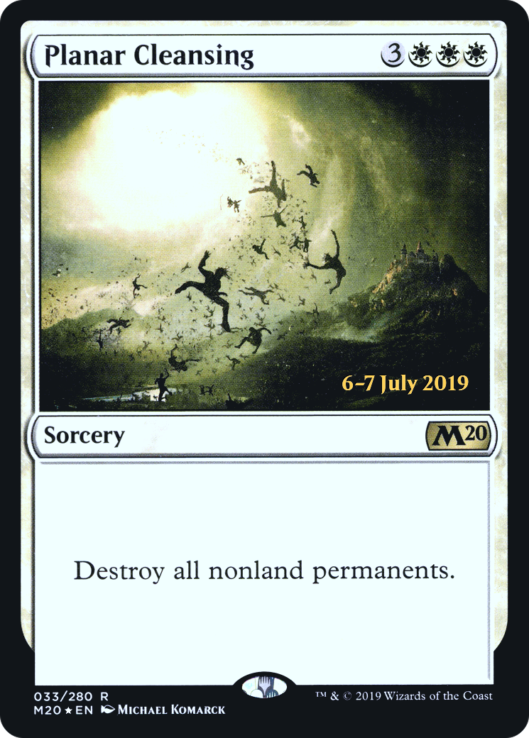 Planar Cleansing (PRE-33S) [Core Set 2020 Promos] Foil