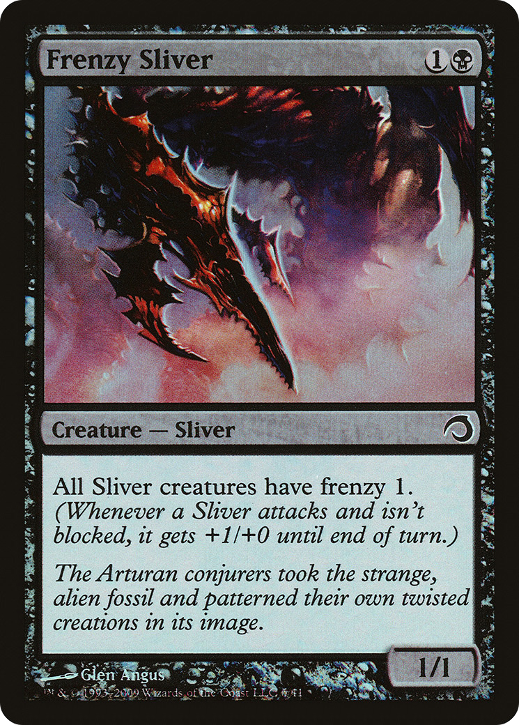Frenzy Sliver (PDS-006) [Premium Deck Series: Slivers] Foil