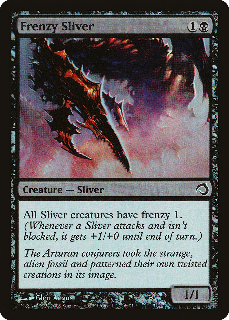 Frenzy Sliver (PDS-006) [Premium Deck Series: Slivers] Foil