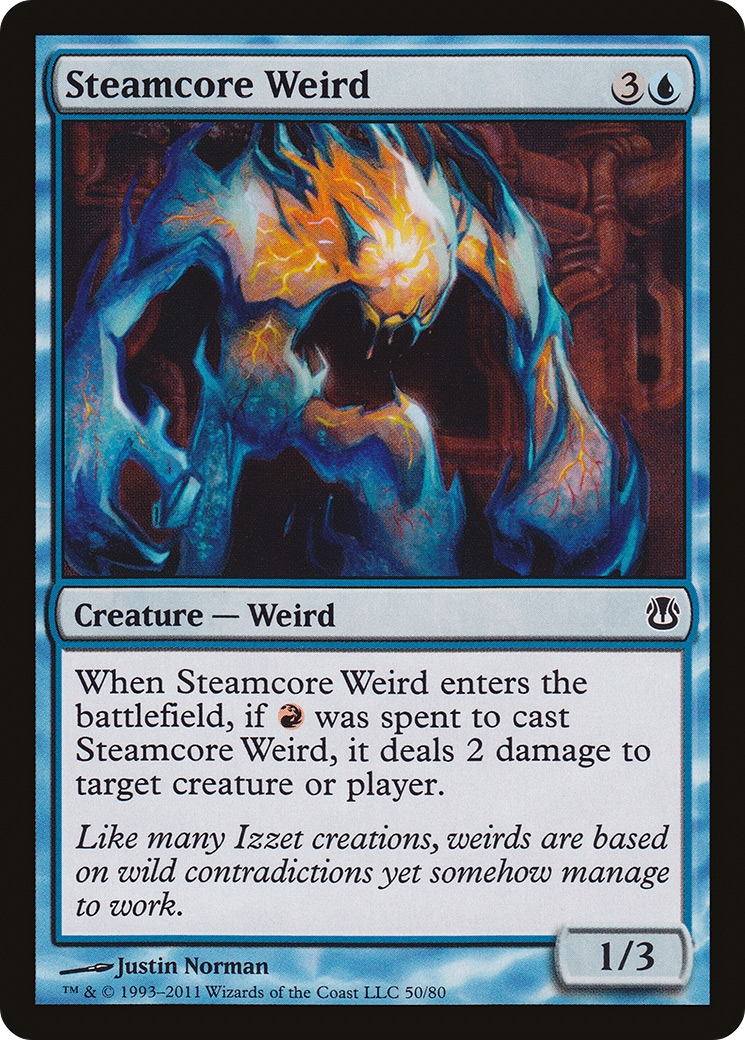 Steamcore Weird (DDH-050) [Duel Decks: Ajani vs. Nicol Bolas]