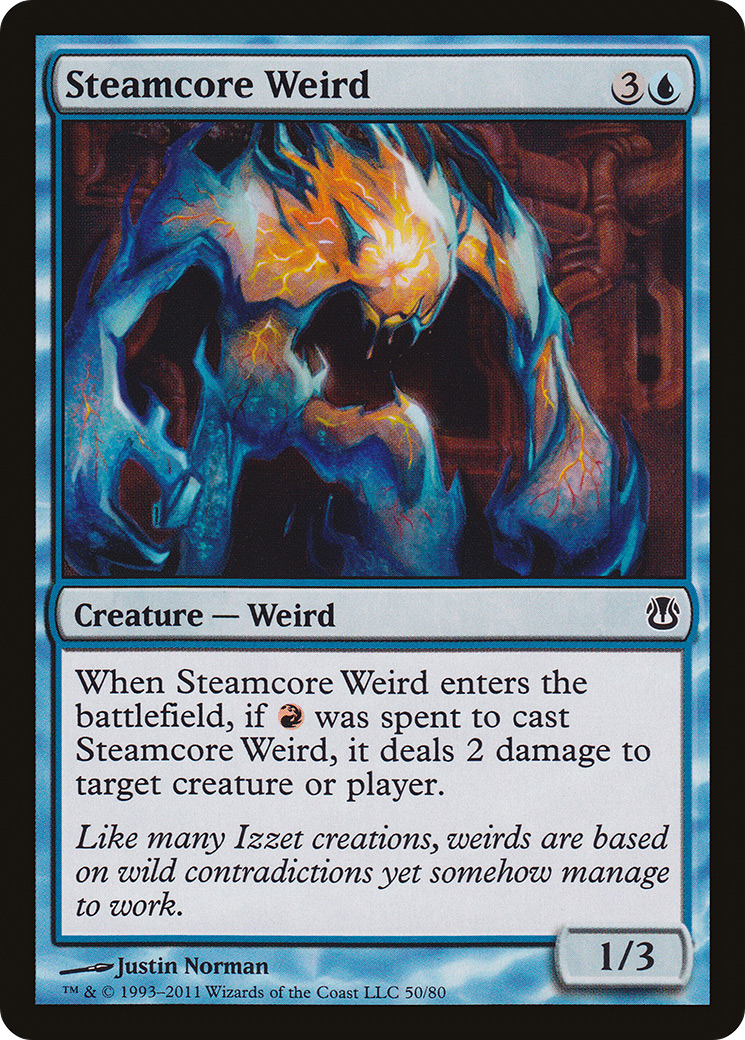 Steamcore Weird (DDH-050) [Duel Decks: Ajani vs. Nicol Bolas]