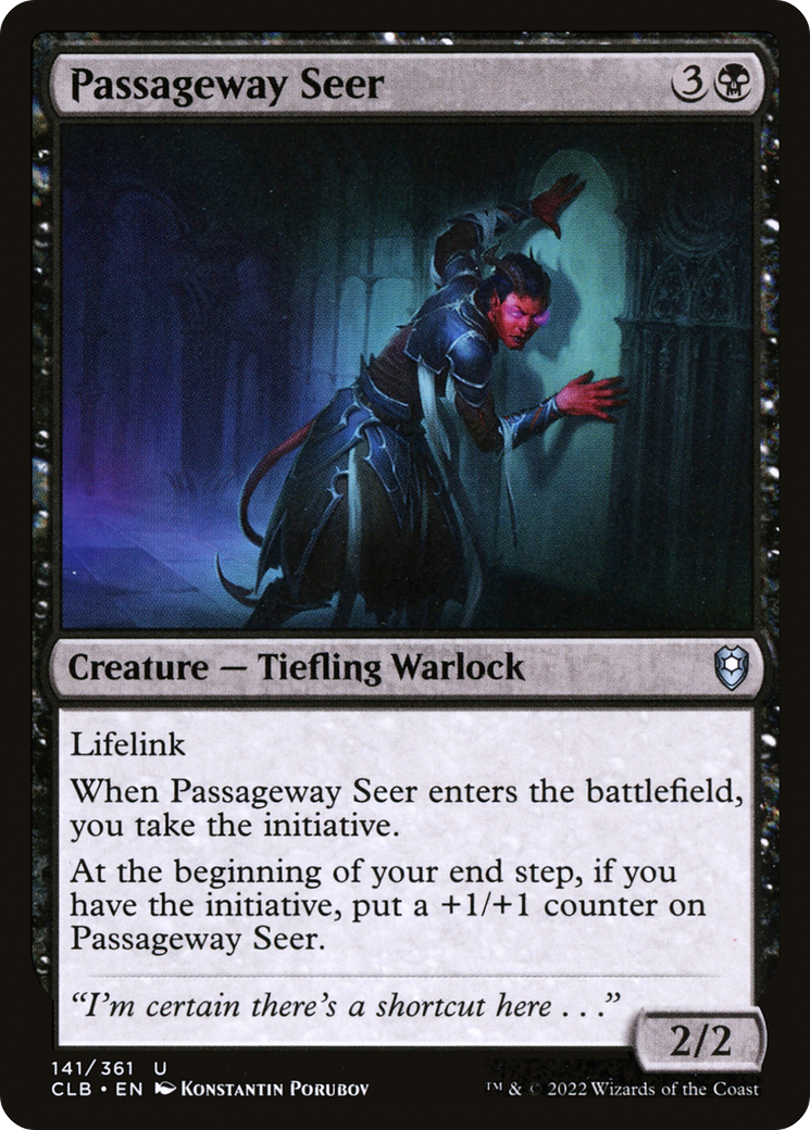 Passageway Seer (CLB-141) [Commander Legends: Battle for Baldur's Gate]