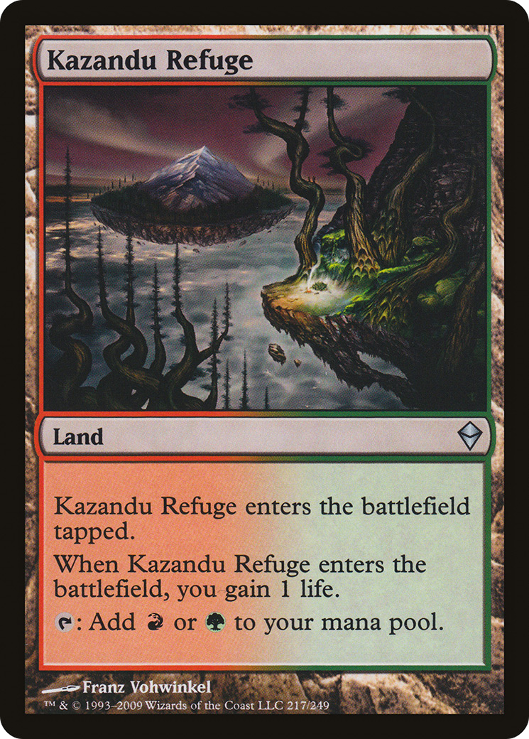 Kazandu Refuge (ZEN-217) [Zendikar]