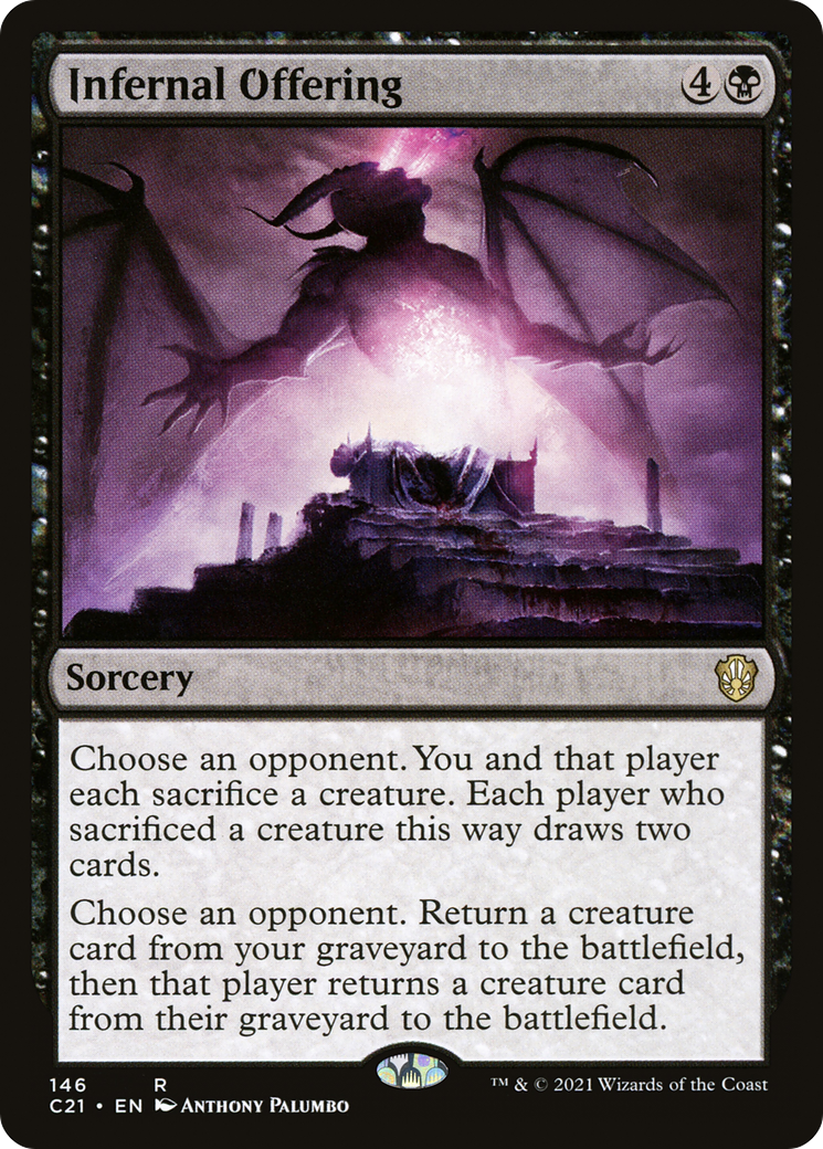 Infernal Offering (C21-146) [Commander 2021]