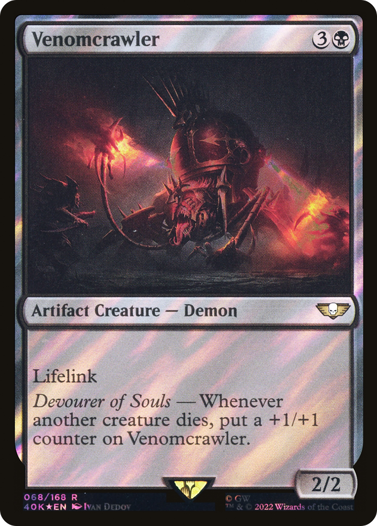 Venomcrawler (Surge Foil) (40K-068) [Warhammer 40,000 Commander] Foil