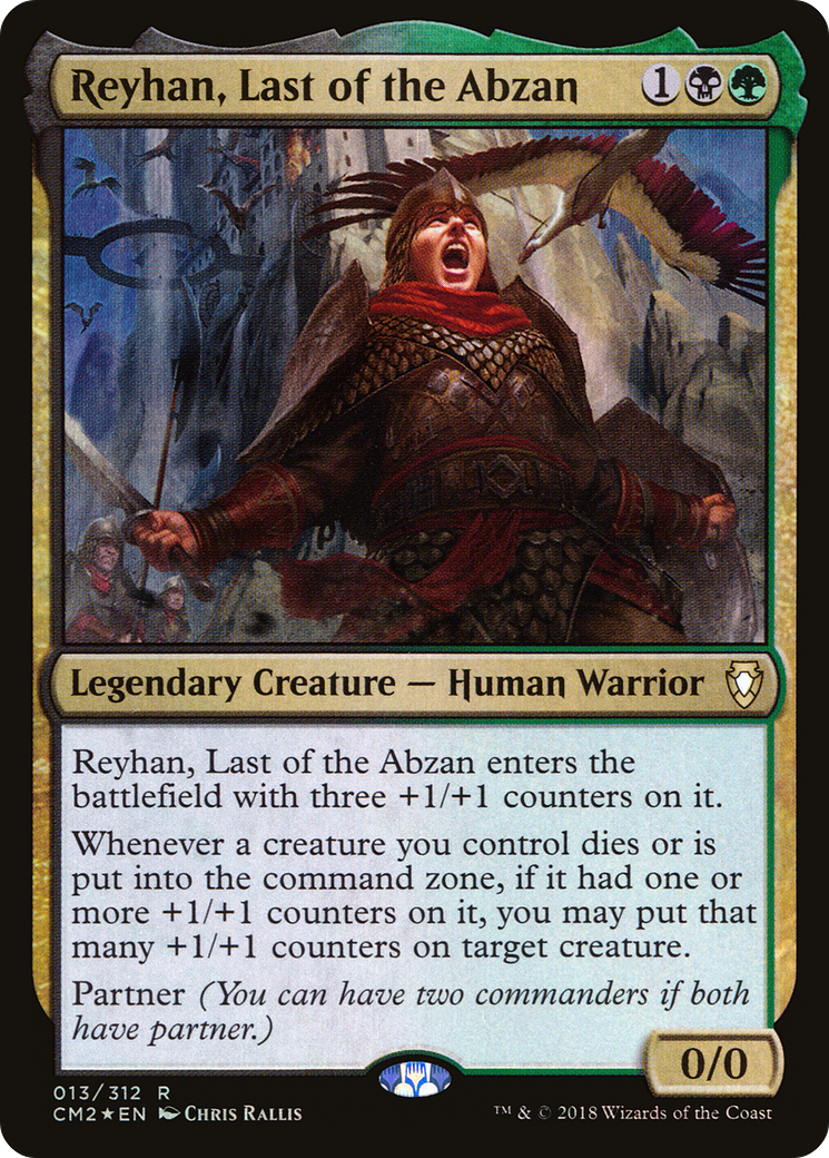 Reyhan, Last of the Abzan (CM2-013) [Commander Anthology Volume II] Foil